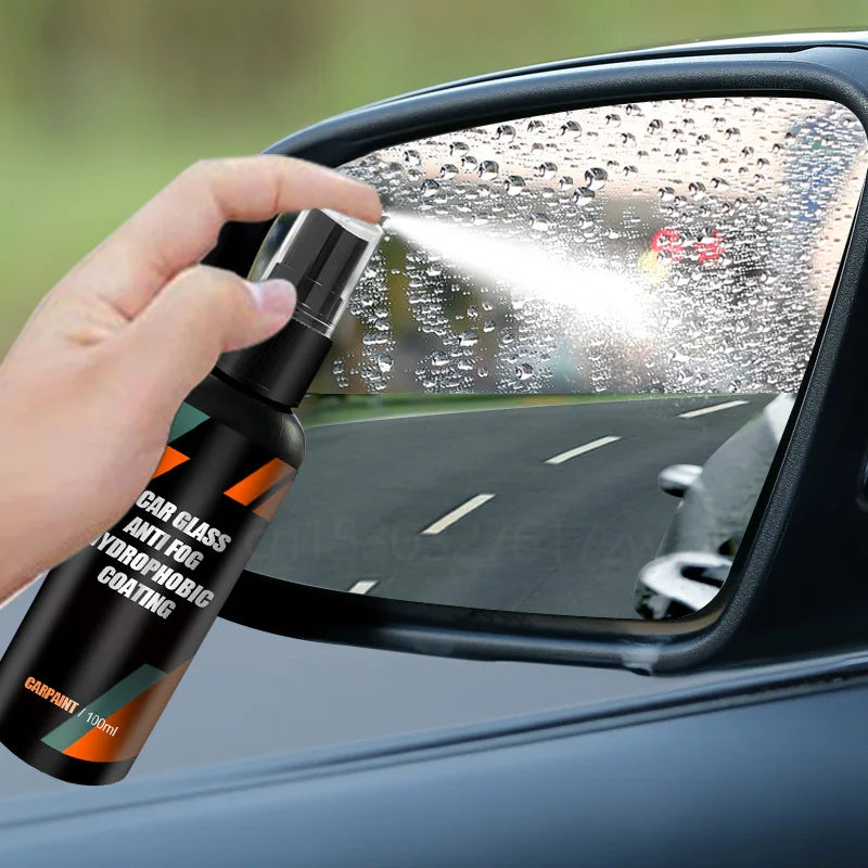 Spray Repelente de Água Anti-Chuva para Vidros de Carro – Proteção Hidrofóbica e Limpeza Eficaz