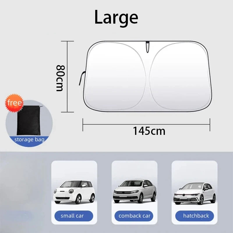 Protetor Solar Universal para Para-brisa – Proteção e Conforto