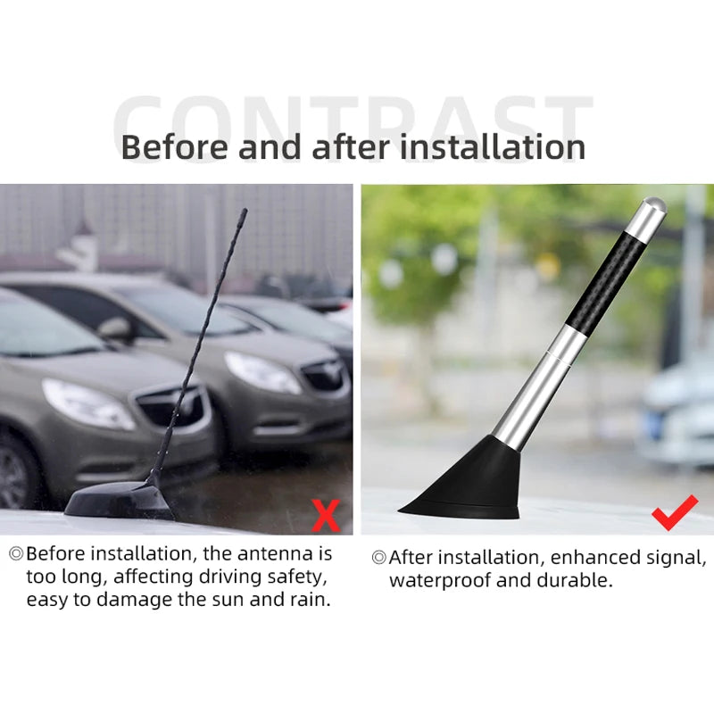 Antena Automotiva Universal de 12CM