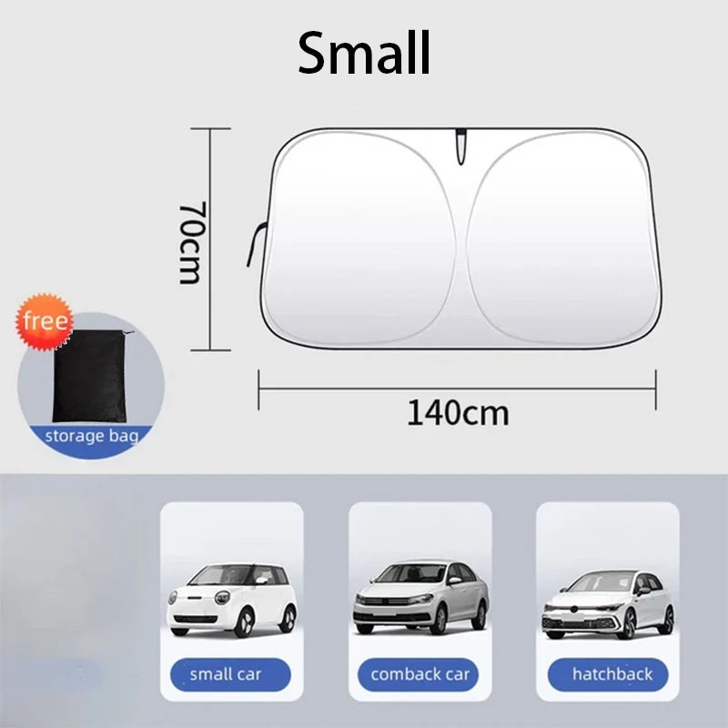 Protetor Solar Universal para Para-brisa – Proteção e Conforto